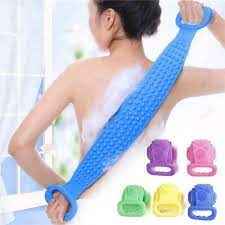 Cepillo De Silicona Para Cuerpo Espalda Ducha