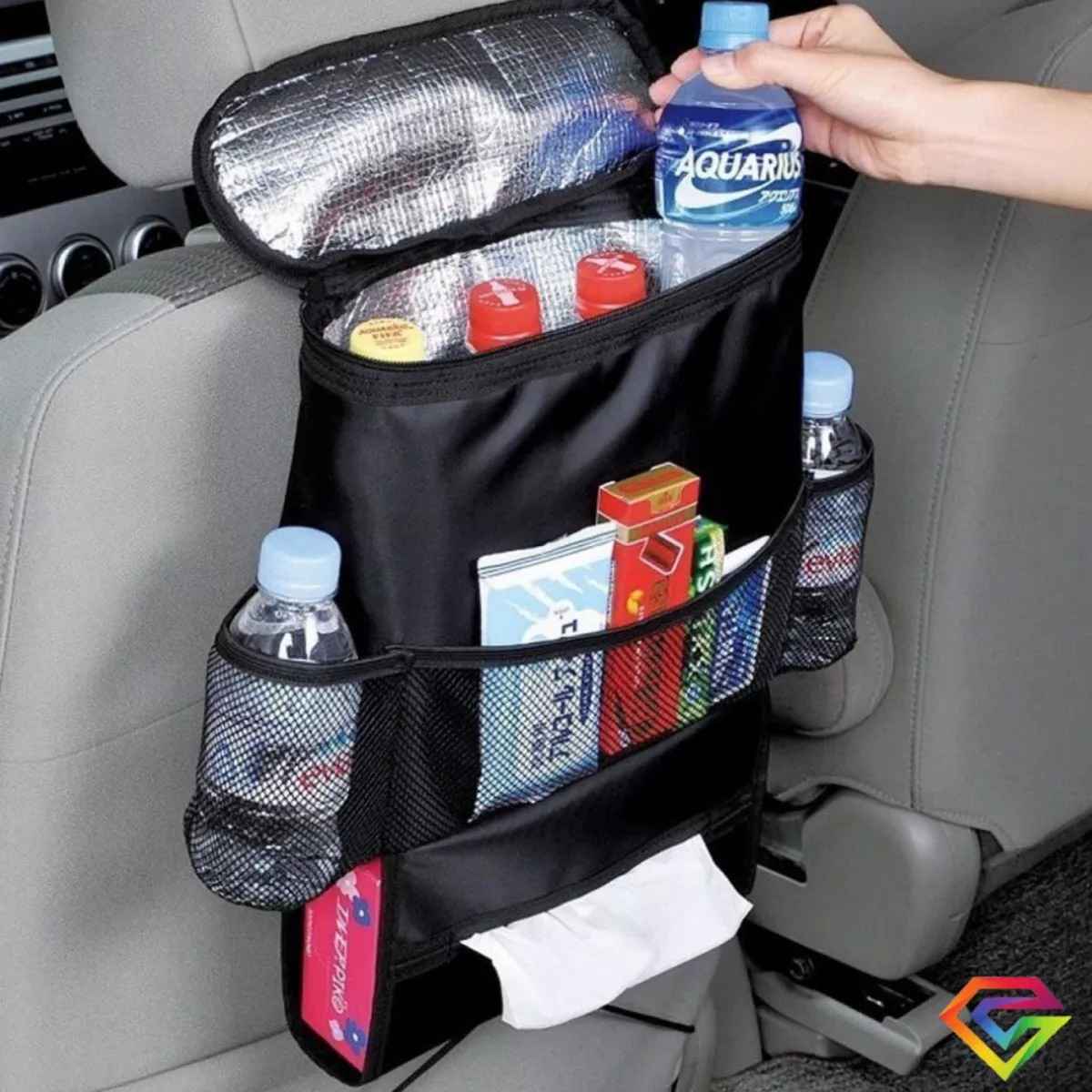 Organizador Bolso Con Cooler Maletero, Viajes Para Vehículos