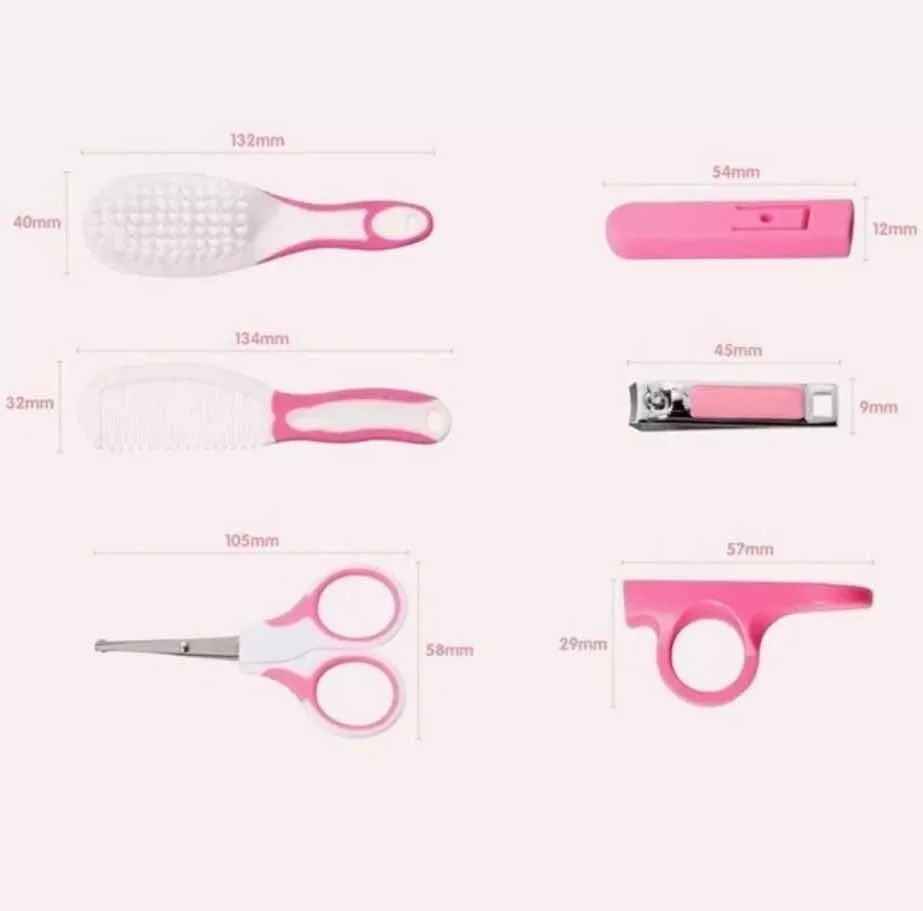 Set De Cuidados De Uñas Para Bebes 6 Piezas, Set Manicure
