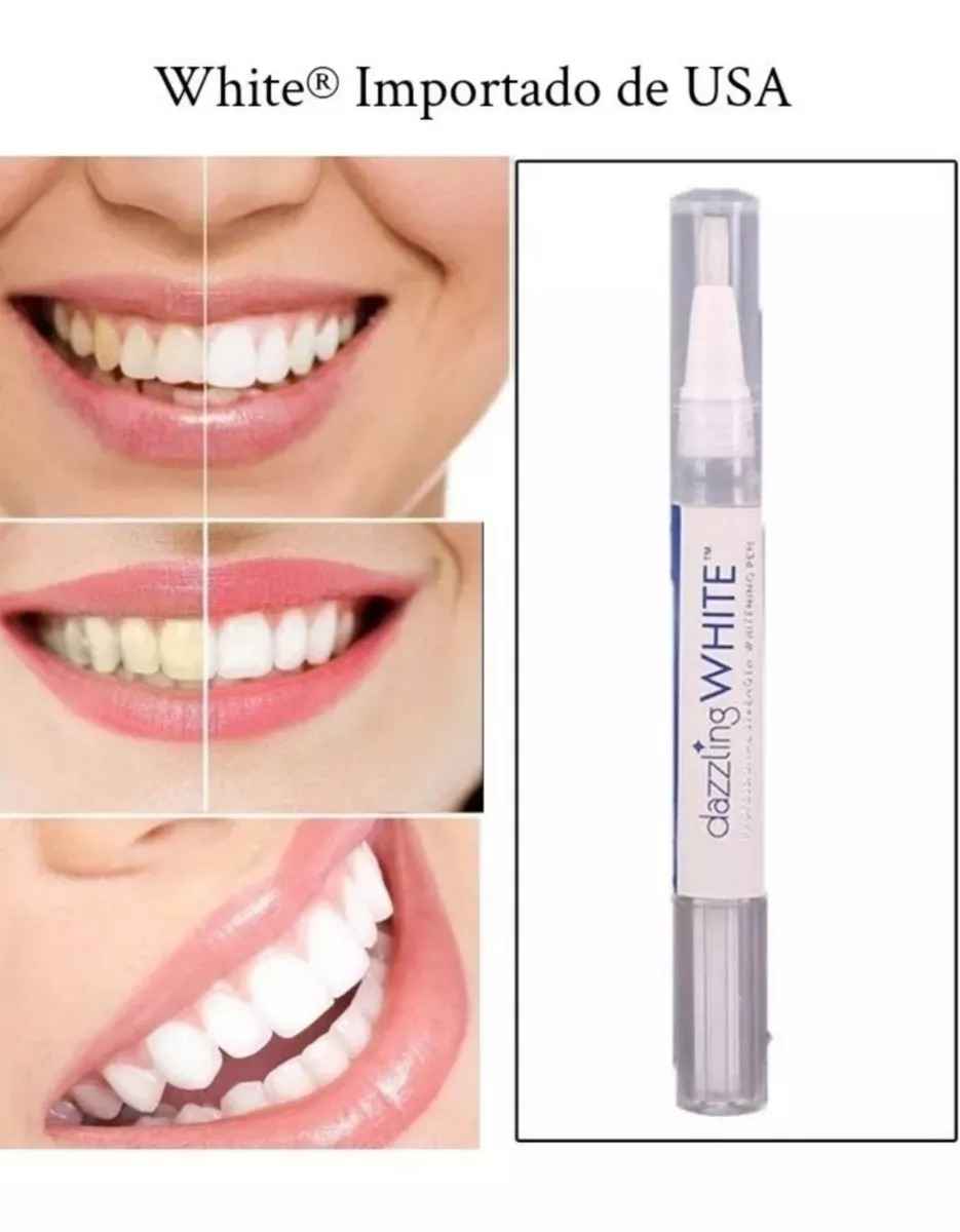 X 2 Blanqueador Dental Lápiz De Blanqueamiento De Dientes