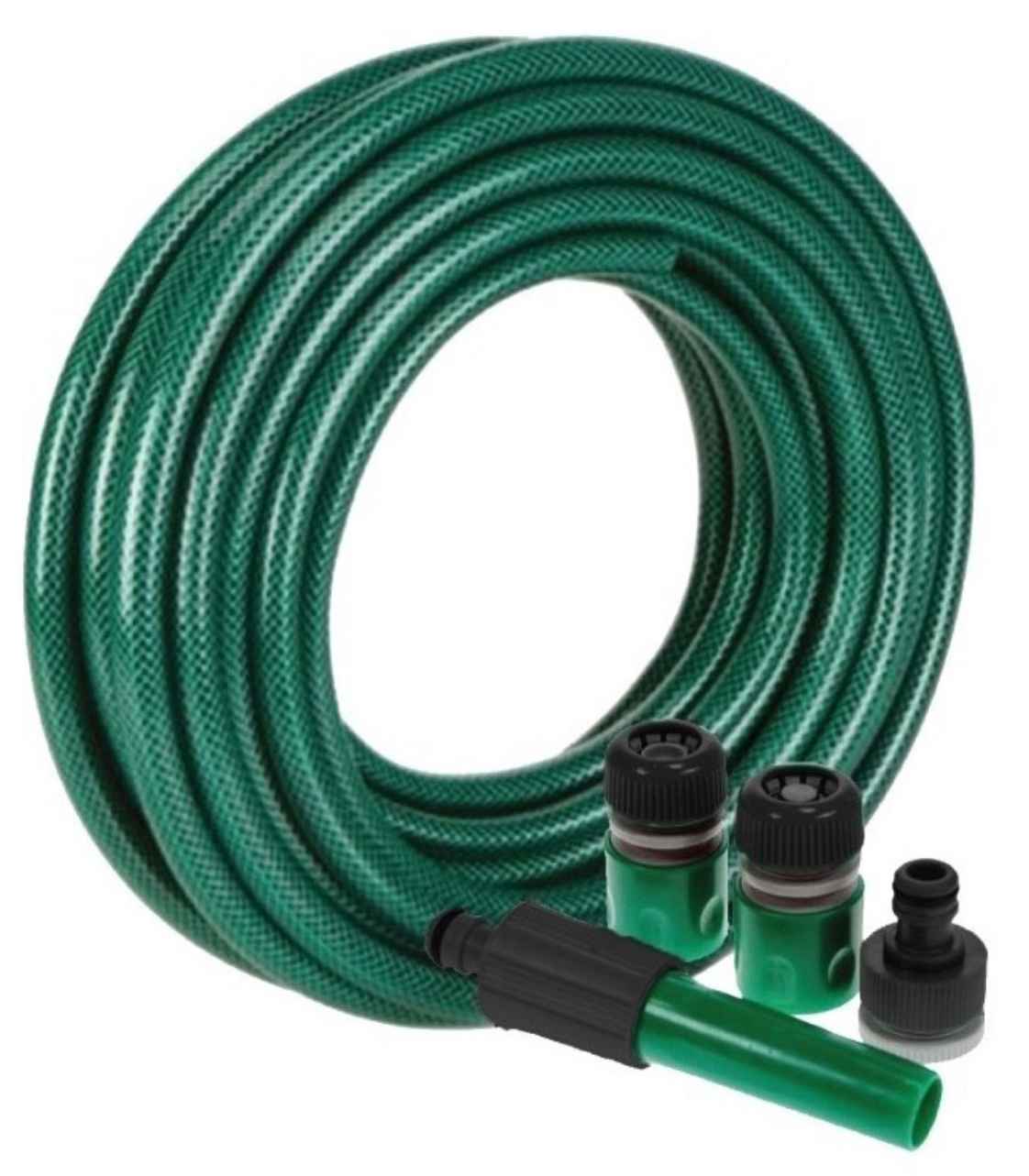 Manguera Jardín Reforzada 1/2 Pulgada 30 Mts Mas Accesorios