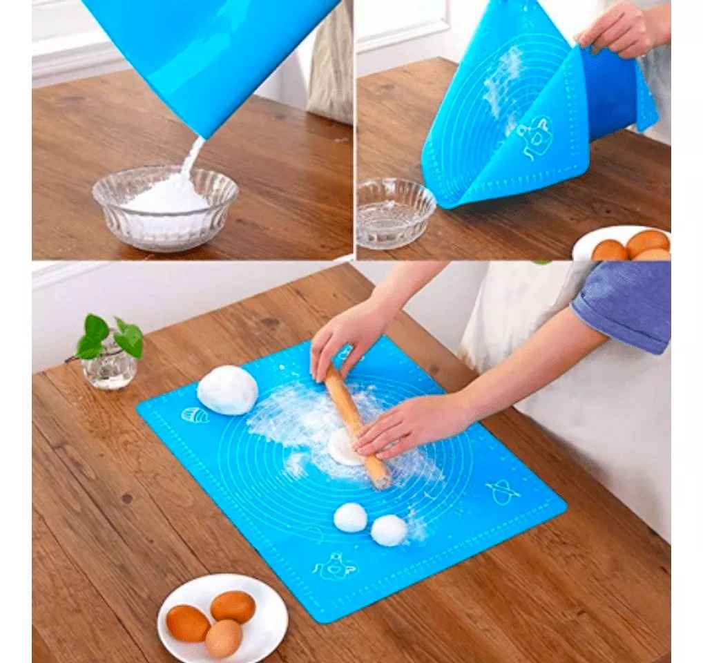 Lamina De Silicona Para Amasar Bizcocho Pizza Pan Empanadas