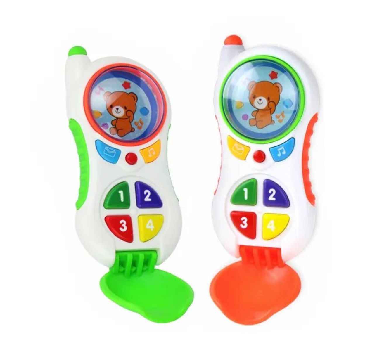 Telefono Celular Musical Interactivo Sonido Luces Para Bebe