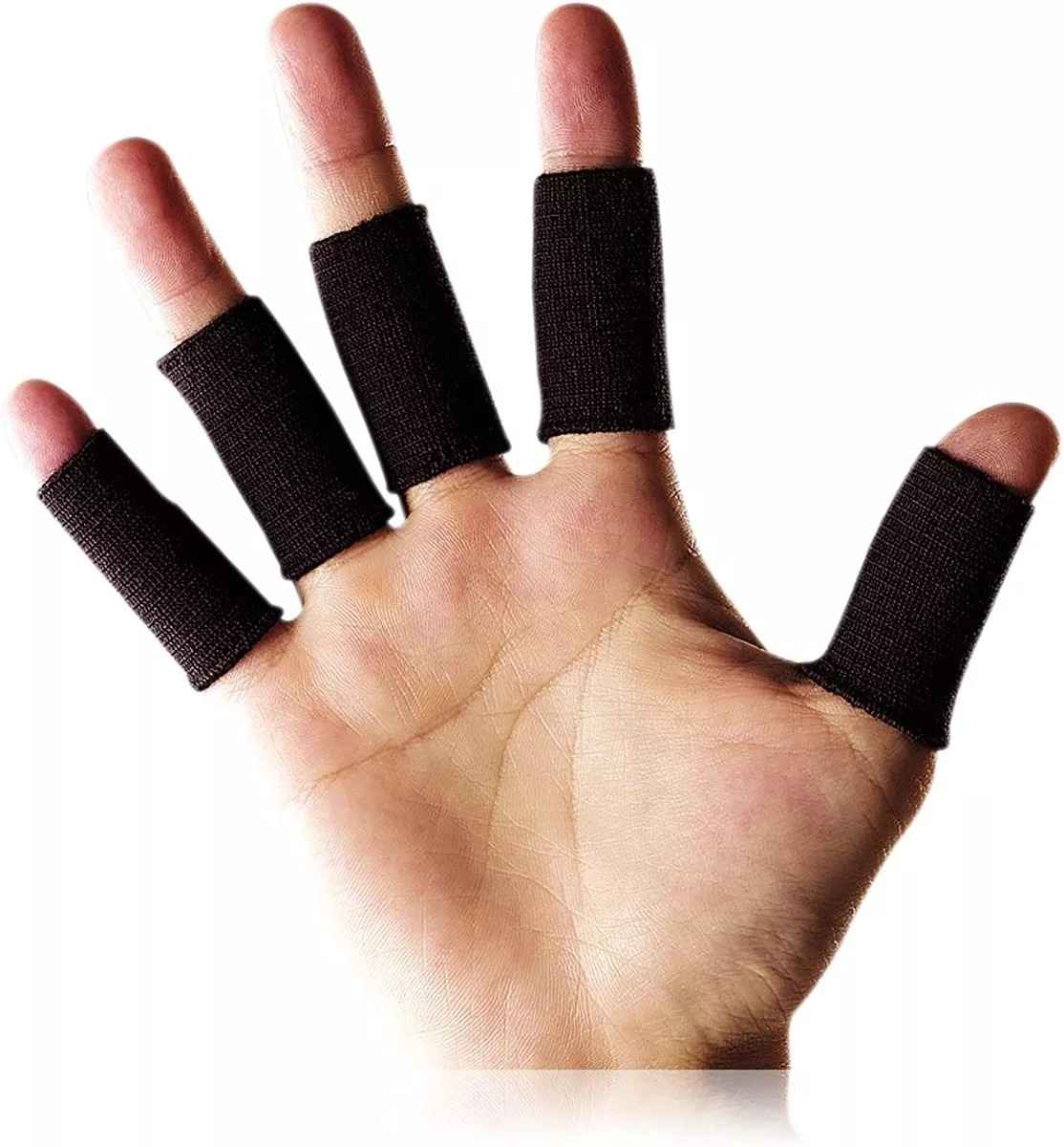 Pack 5 Protector De Dedos Deporte Soporte Elástico Vendas