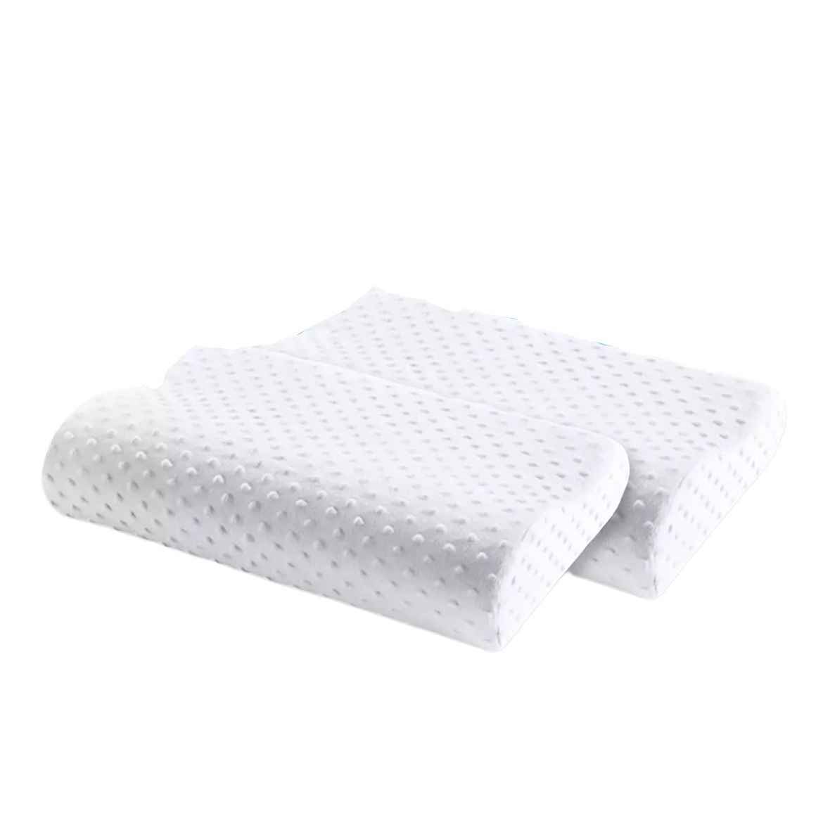 Pack X2 Almohada Memory Cervical Ortopédica Con Memoria