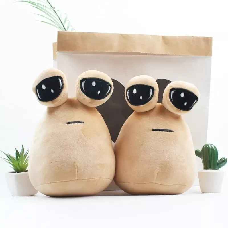 Peluche Pou Triste Mascota Virtual Tik Tok 22 Cm