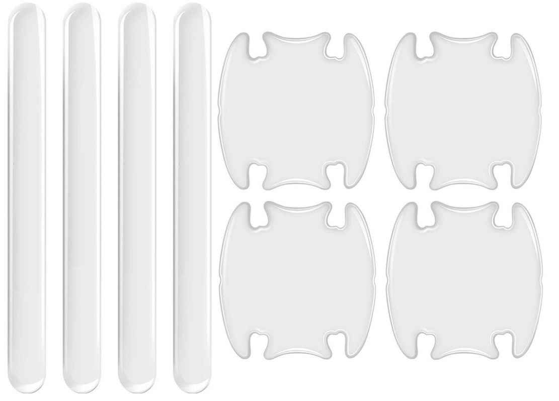 Set De 8 Piezas Protectores Para Puertas Y Manijas Auto Trd