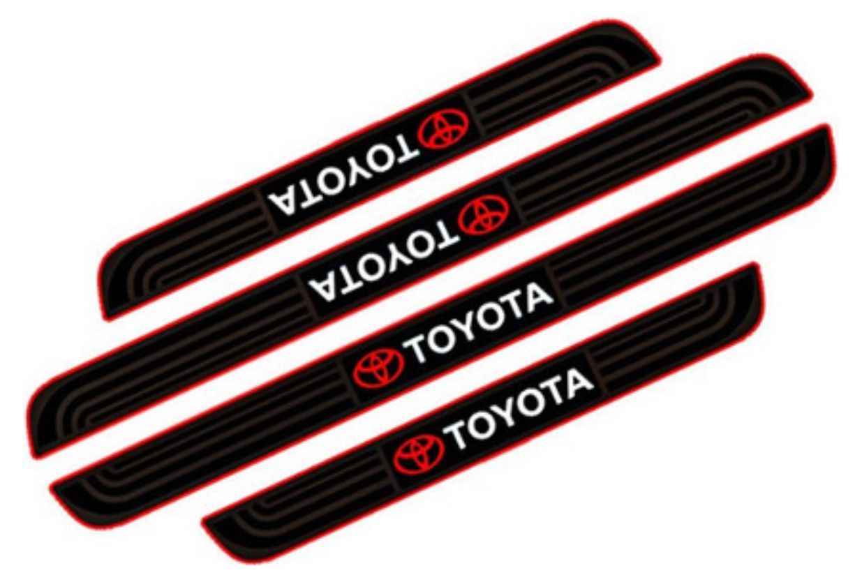 X4 Cubrezocalo Protector Puerta Auto Toyota  3 Capas