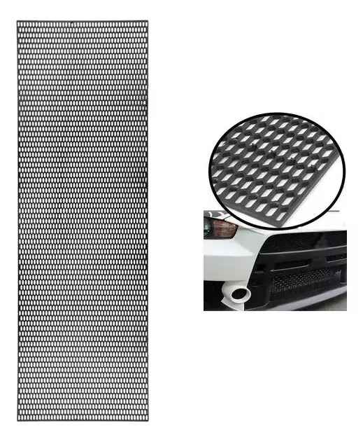 Rejilla Malla Plastico Abs Mascara Parachoques Universal