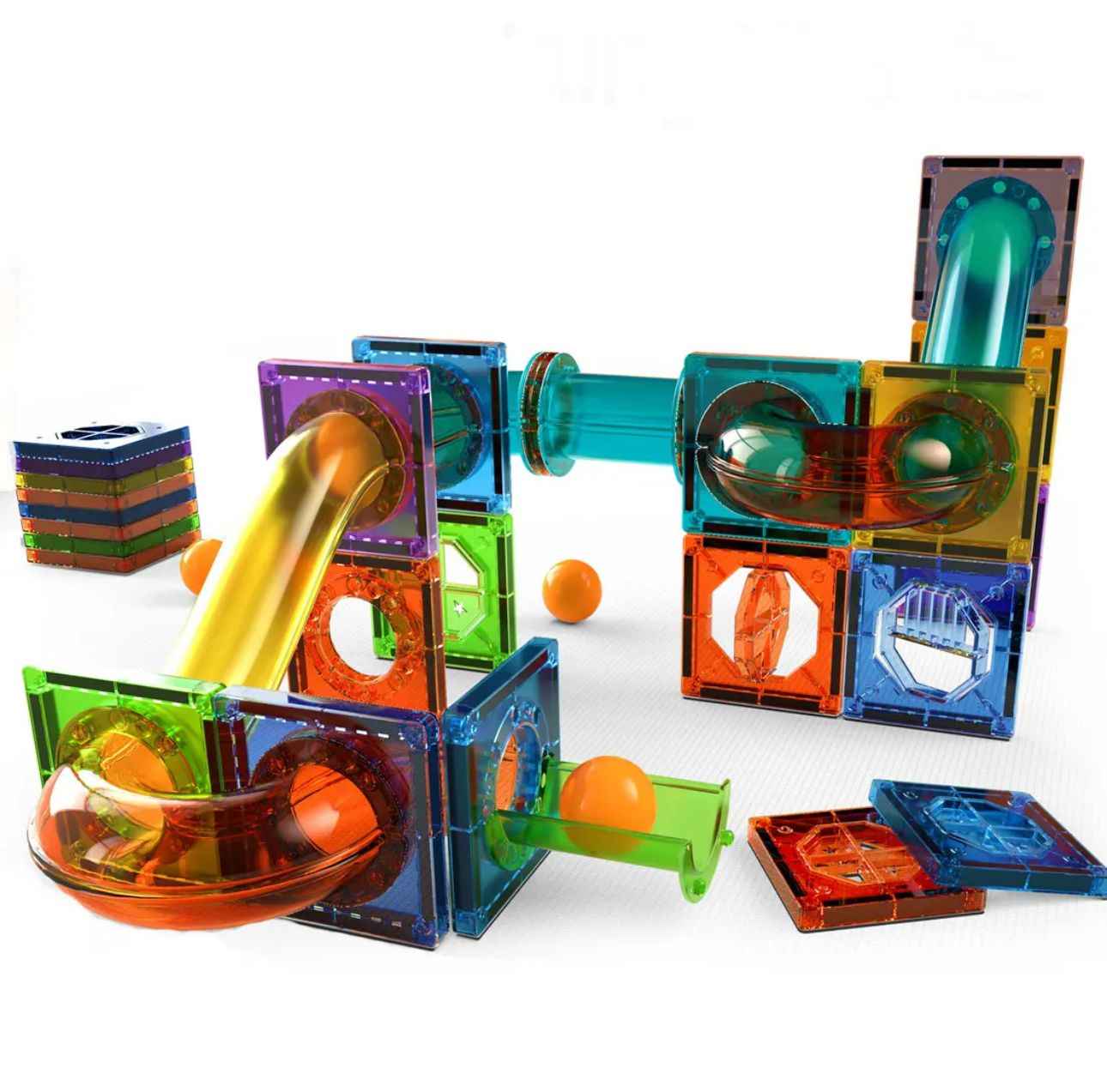 Bloques Magneticos- 45 Piezas