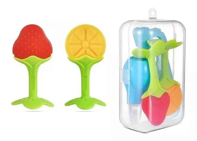 Set Mordedor Y Cuidado Bebe 6 Piezas