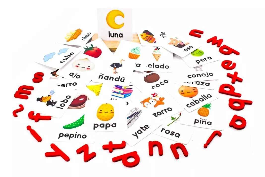 Juego Didáctico Infantil De Ortografía Juegos Sensoriales