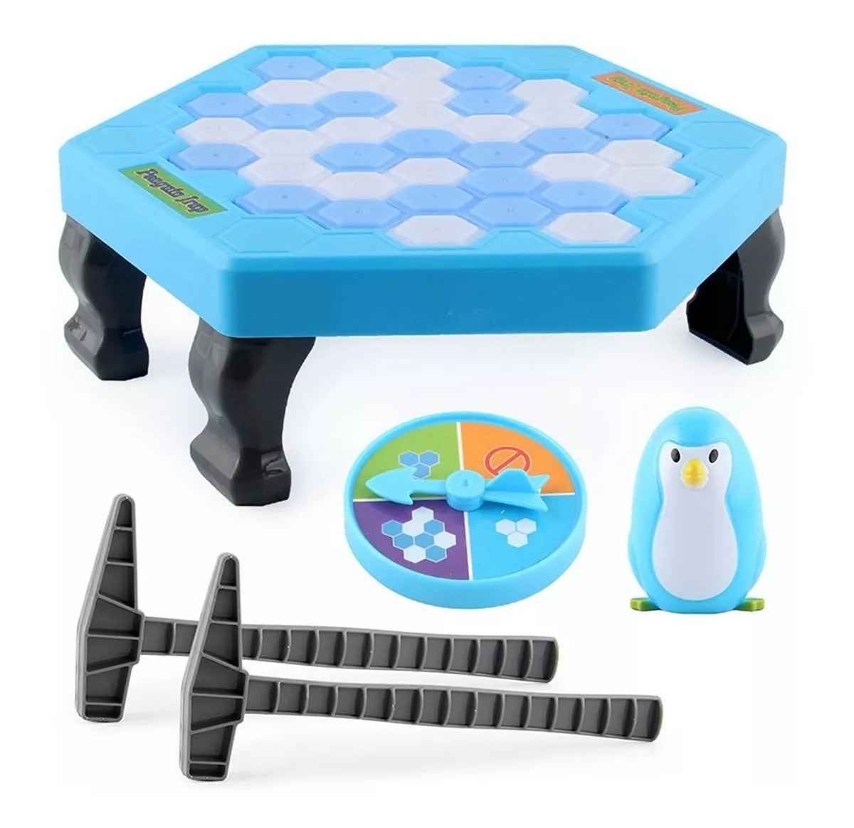 Juego De Mesa Trampa Salva Pinguino Bloques Familia/juguetes