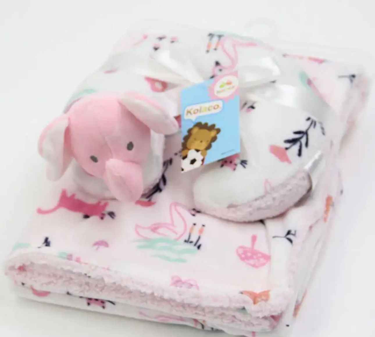 Manta Frazada + Cuello Almohada Cervical Bebe