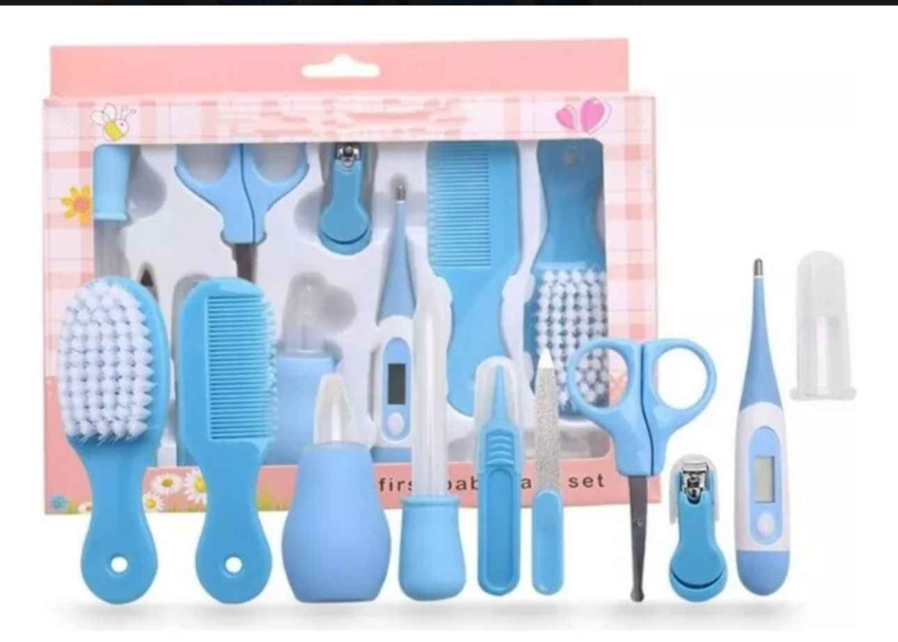 Kit De Cuidados Y Aseo Personal Para Bebes 10 Pzas