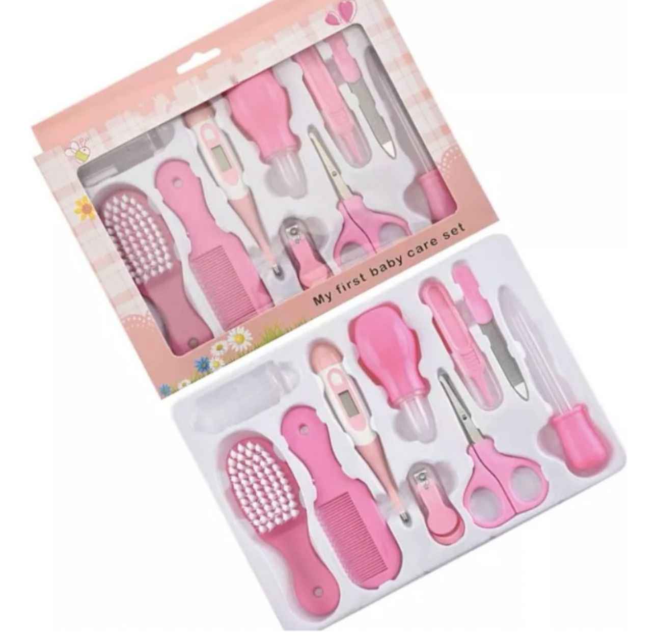 Kit De Cuidados Y Aseo Personal Para Bebes 10 Pzas