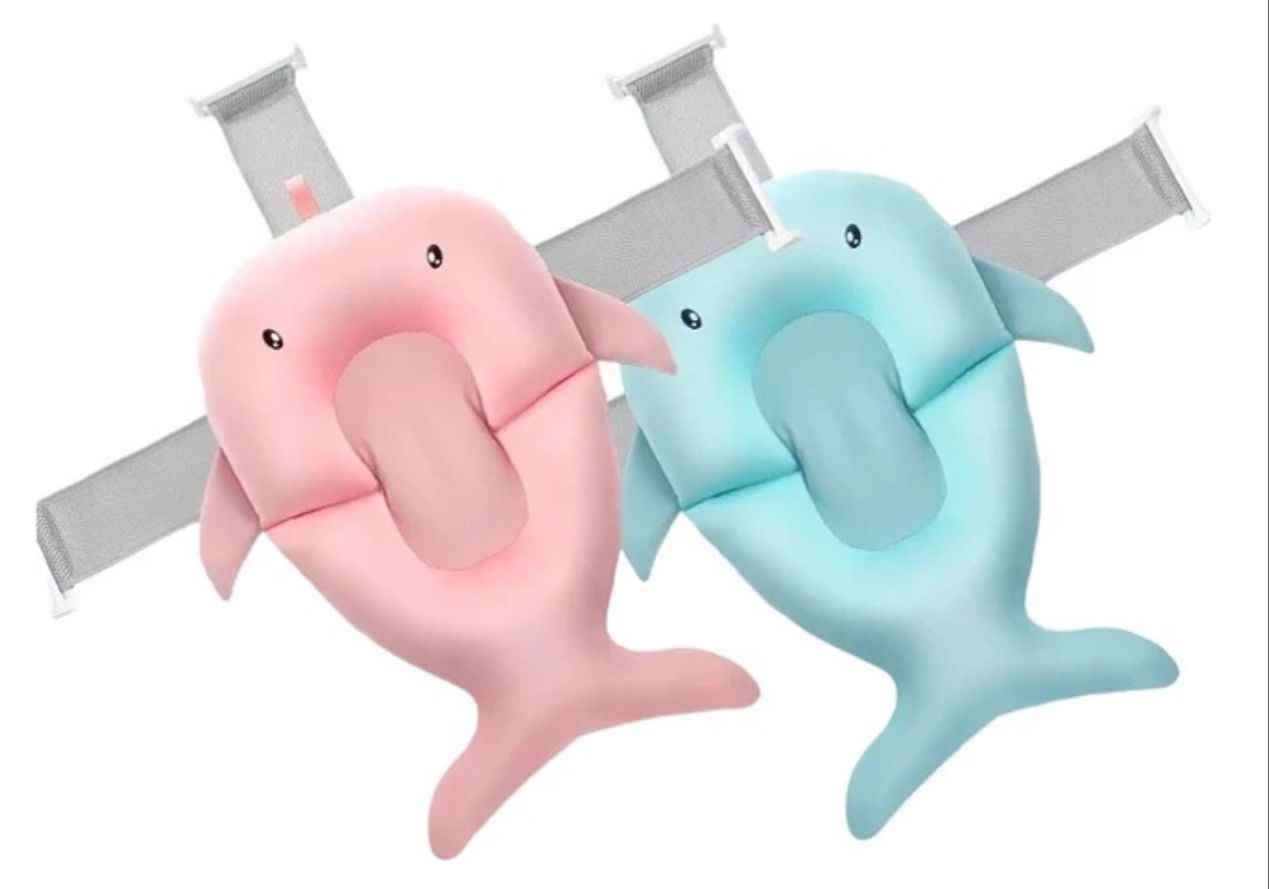 Hamaca Malla Para Bañera Tina De Bebe Pez Asiento