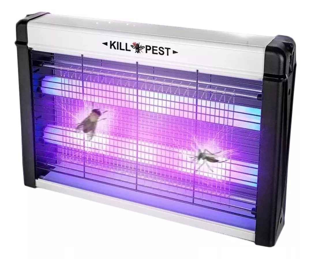 Lámpara Uv Eléctrica Mata Mosquitos Insectos Moscas