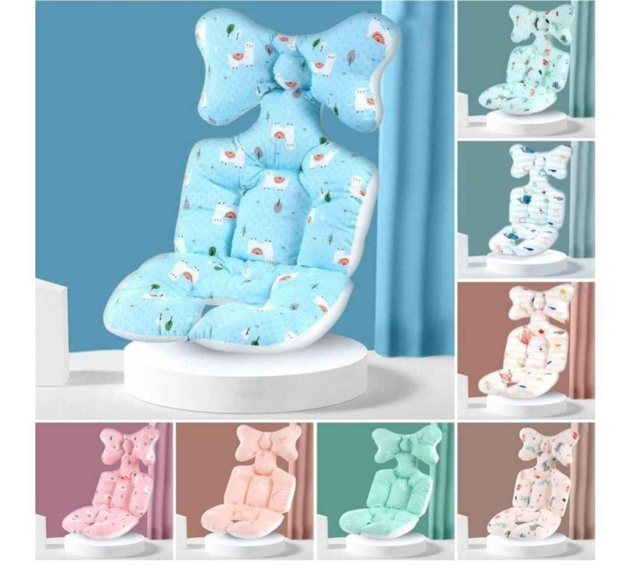 Cojin Para Coche De Bebe O Silla De Auto Acolchado Multiuso