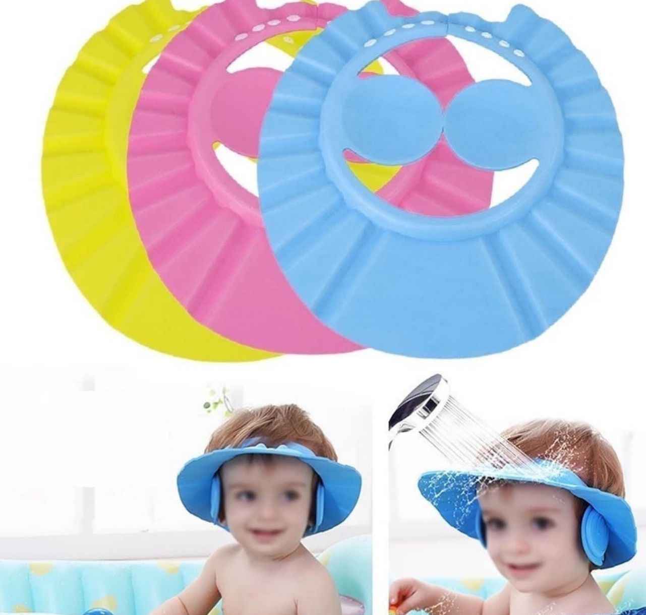 Gorro Visera De Baño Ducha Bebes Y Niños