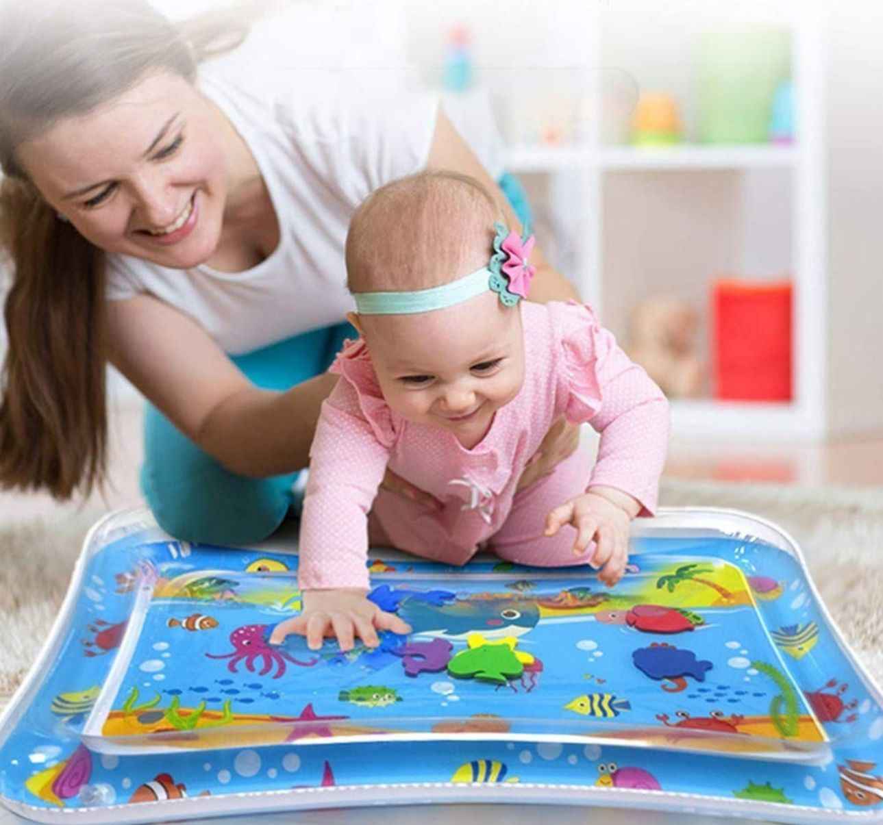 Alfombra De Agua Sensorial Para Bebés estimulación