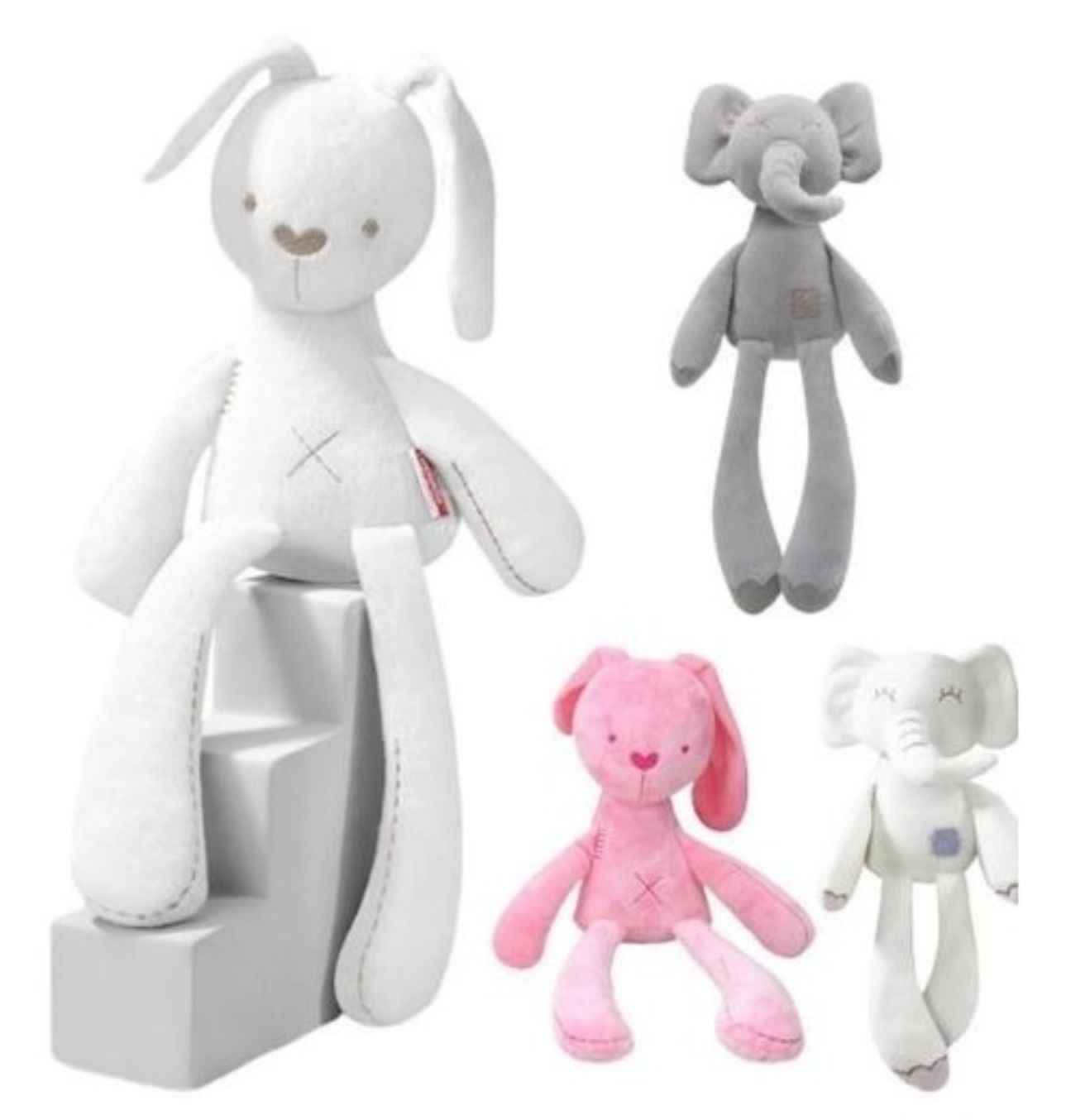 Peluche De Apego Con Diseño De Conejo