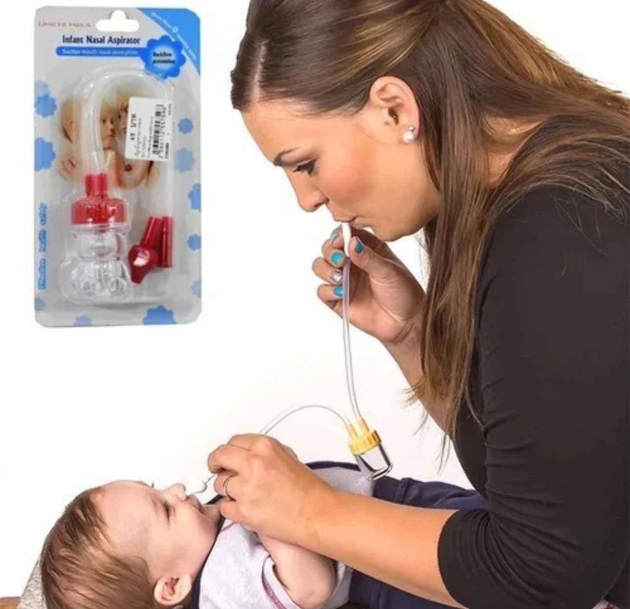 Aspirador Nasal Para Bebés- Limpieza Mocos