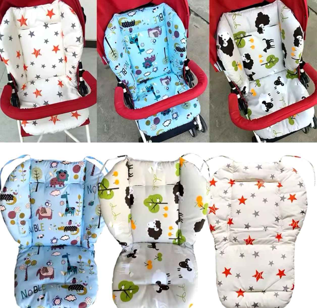 Cojines Diseño Para Coches, Auto, Sillita De Comer Acolchado