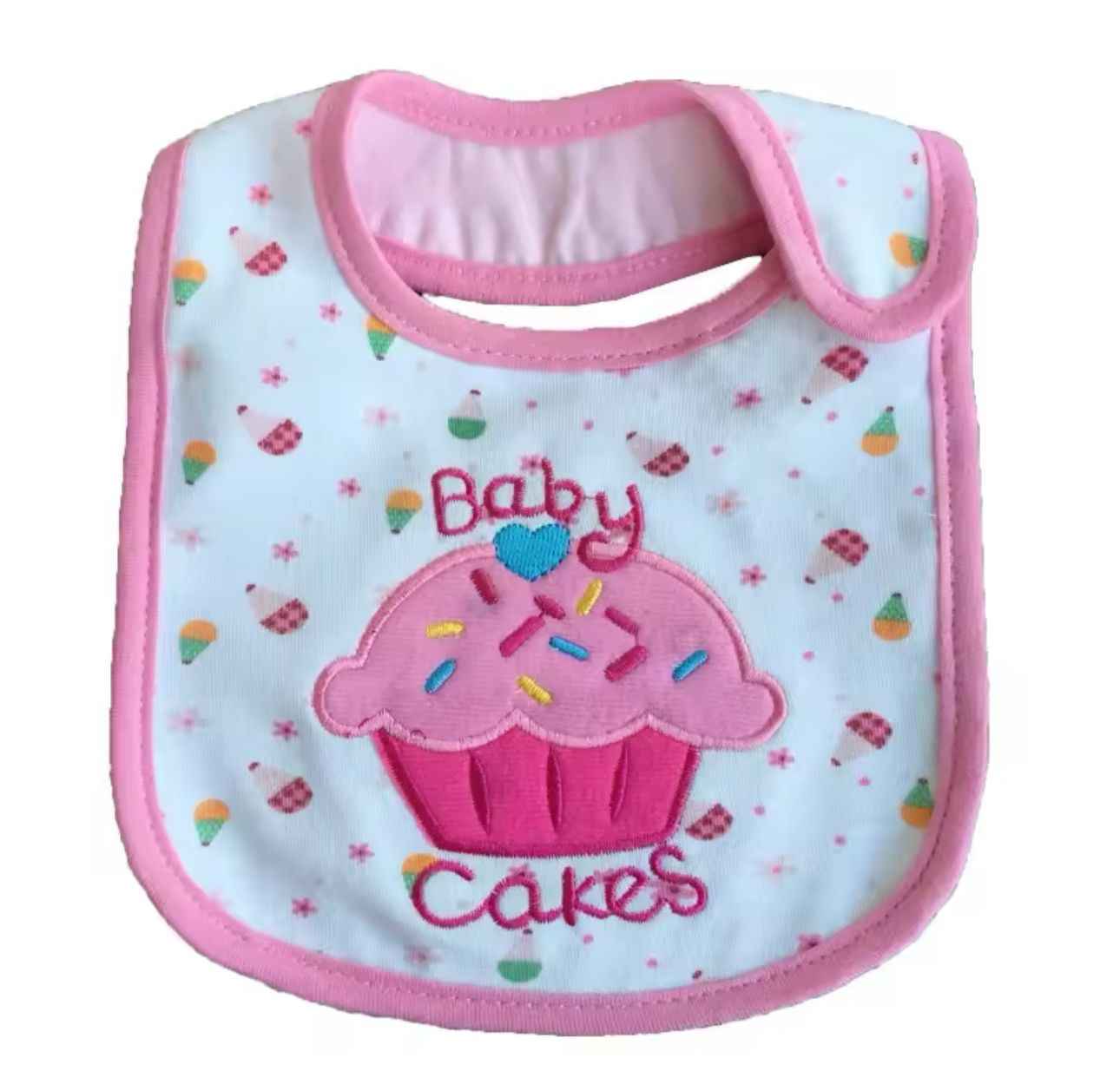 Pack 6 Unid Baberos Bordados Impermeable 3 Capas