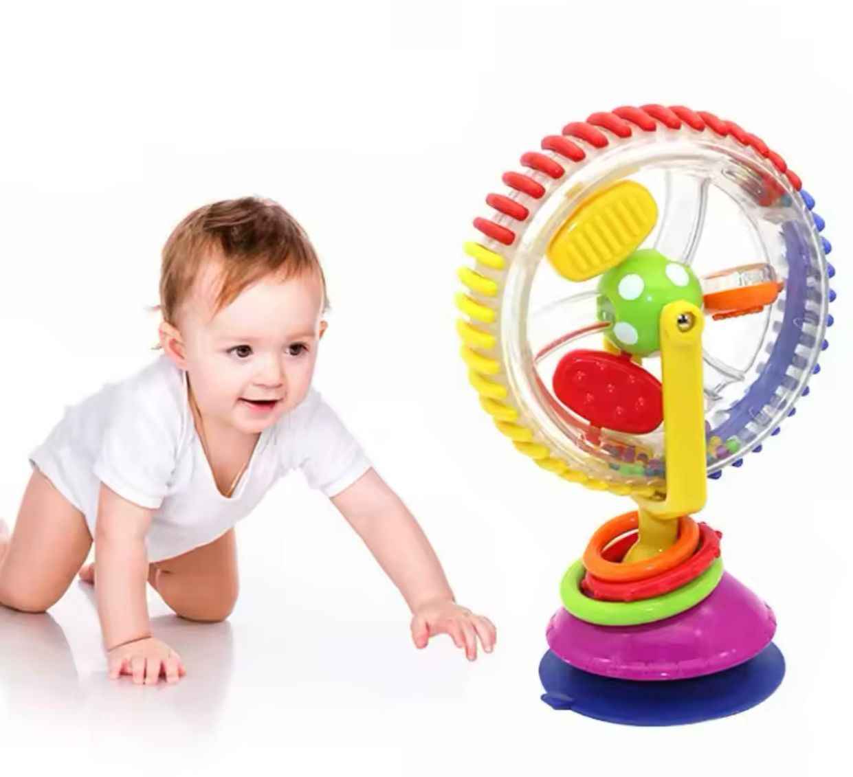 Rueda Sonajero Estimulación Sensorial Del Bebé, bebés
