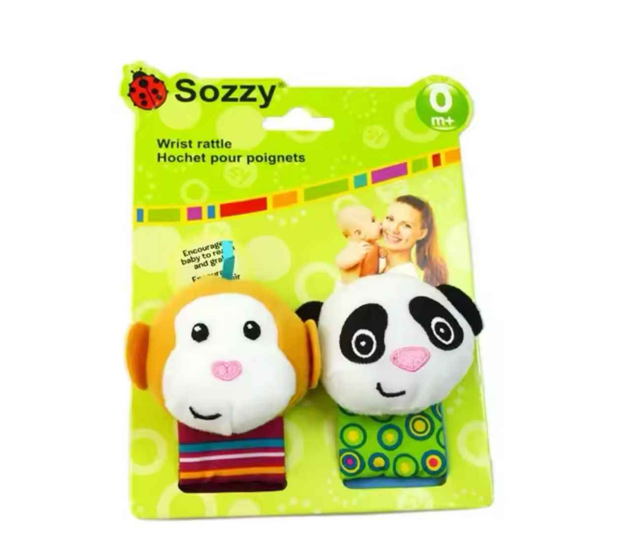 Pulsera Muñequera Sonajero Cascabel Estimulador Para Bebe