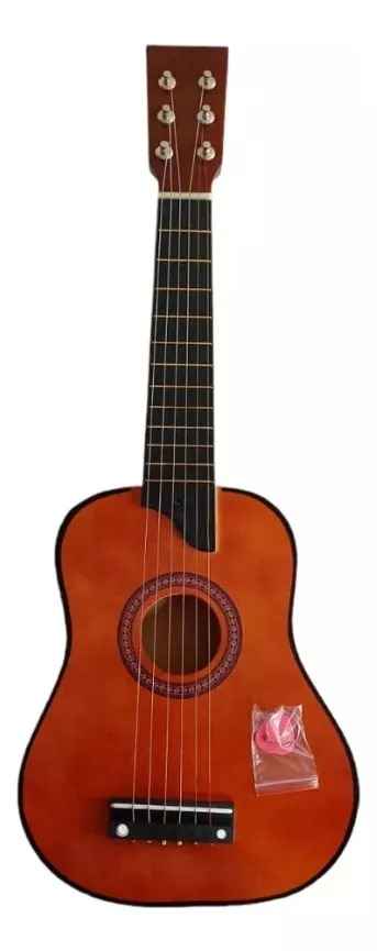 Guitarra De Madera Acústica Para Niños Grande Regalo Feliz