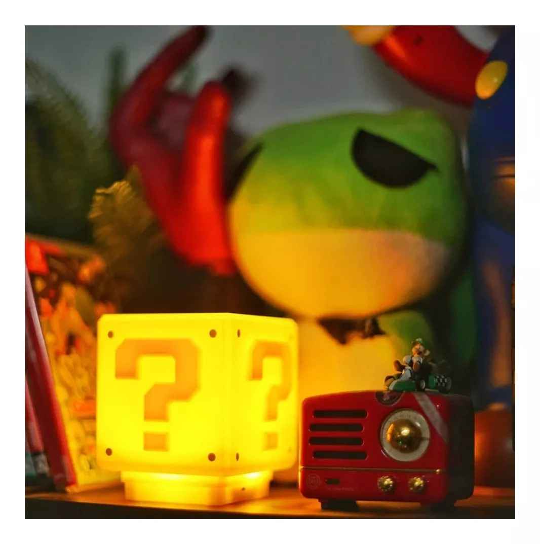 Lámpara Luces Caja Cubo Led Gamer Con Sonido