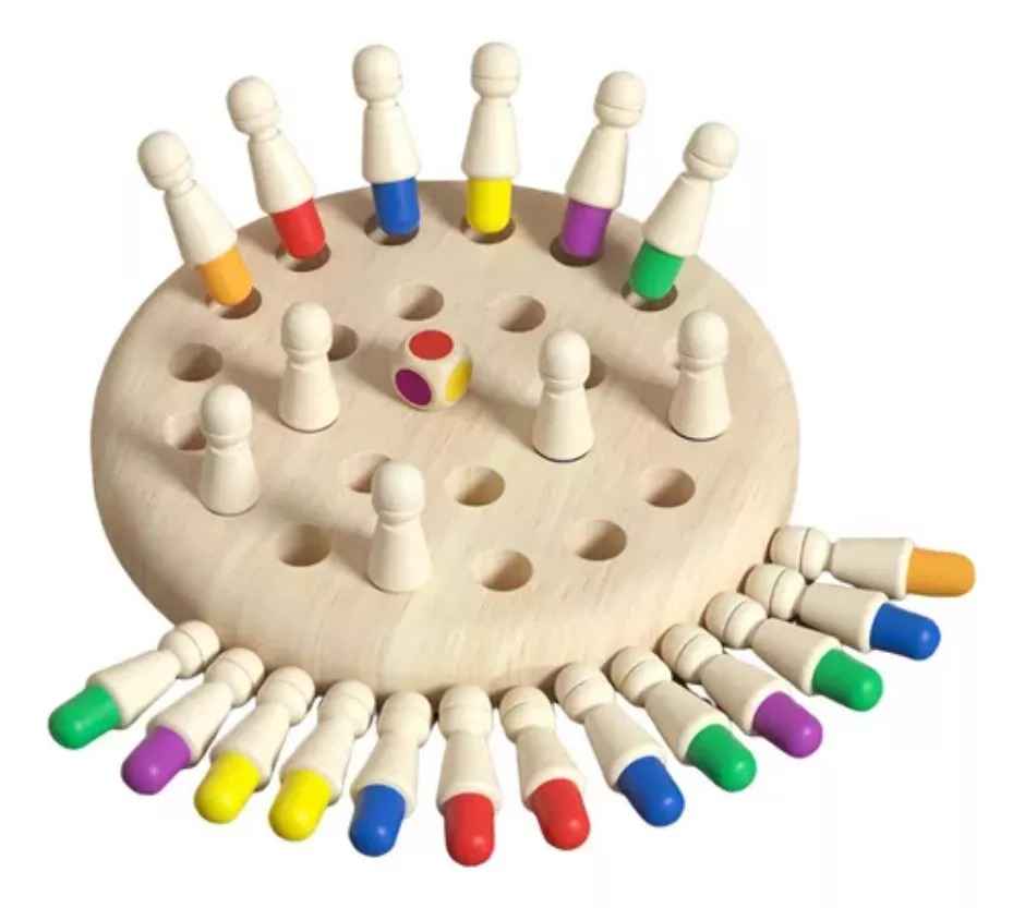 Juego Montessori De Memoria Para Adulto Niños Memorice