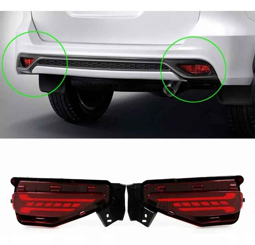 Luz Led Para Parachoques Trasero Fortuner 2015-2024