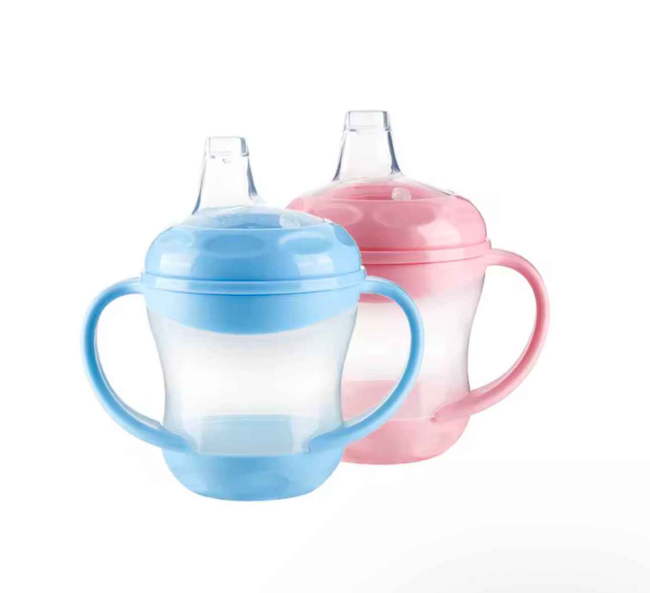 Mamadera Con Agarre Asas Y Chupa De Pato Anti Cólicos 160ml