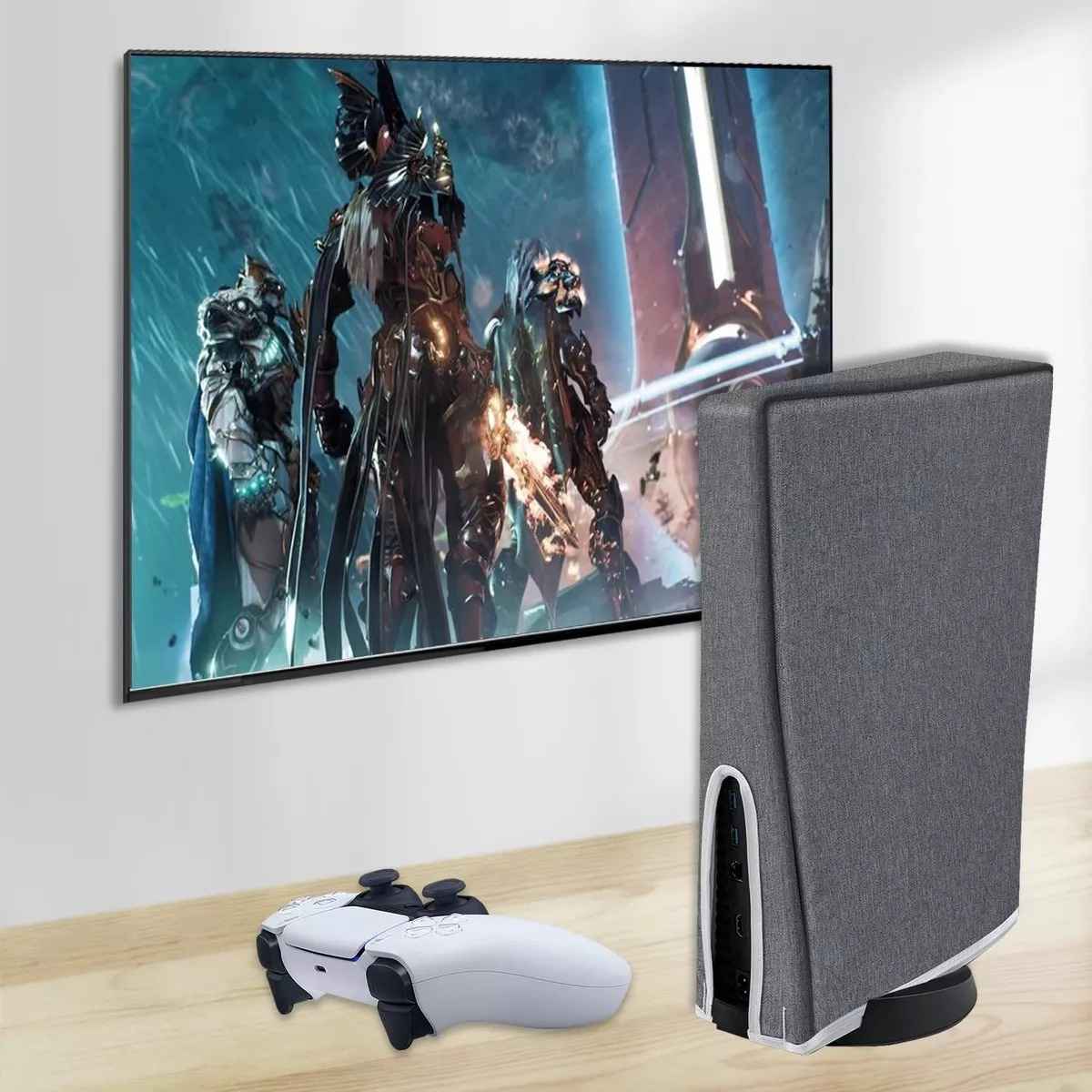 Funda Cobertor Consola Ps5 Vertical Protector