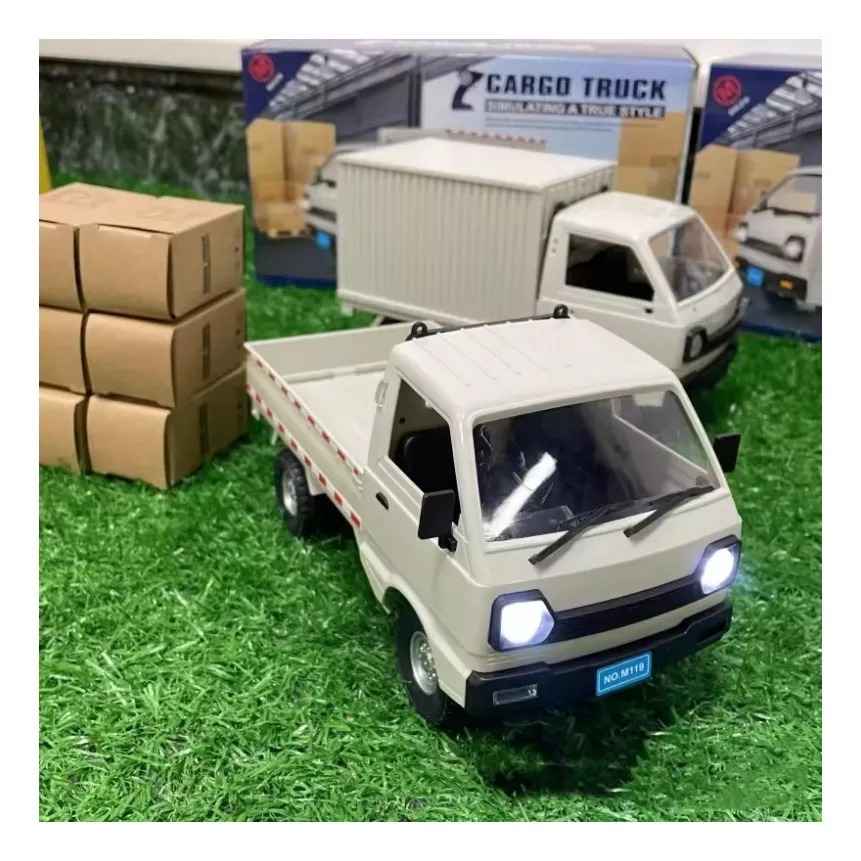 Carrito Furgon Control Remoto Camion Recargable