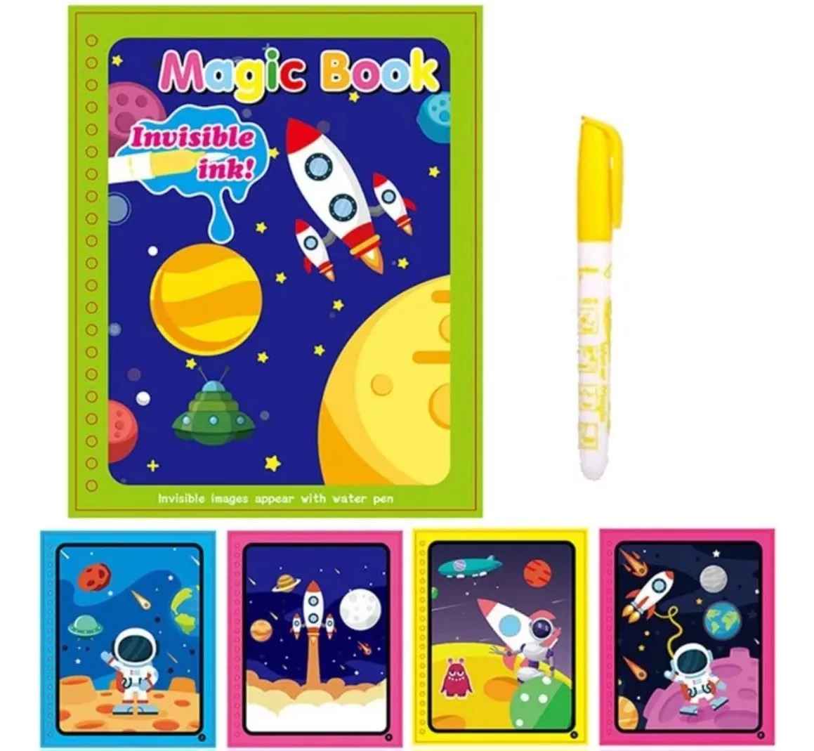 Cuaderno Magico De Agua Para Niños Y Niñas Dibujo