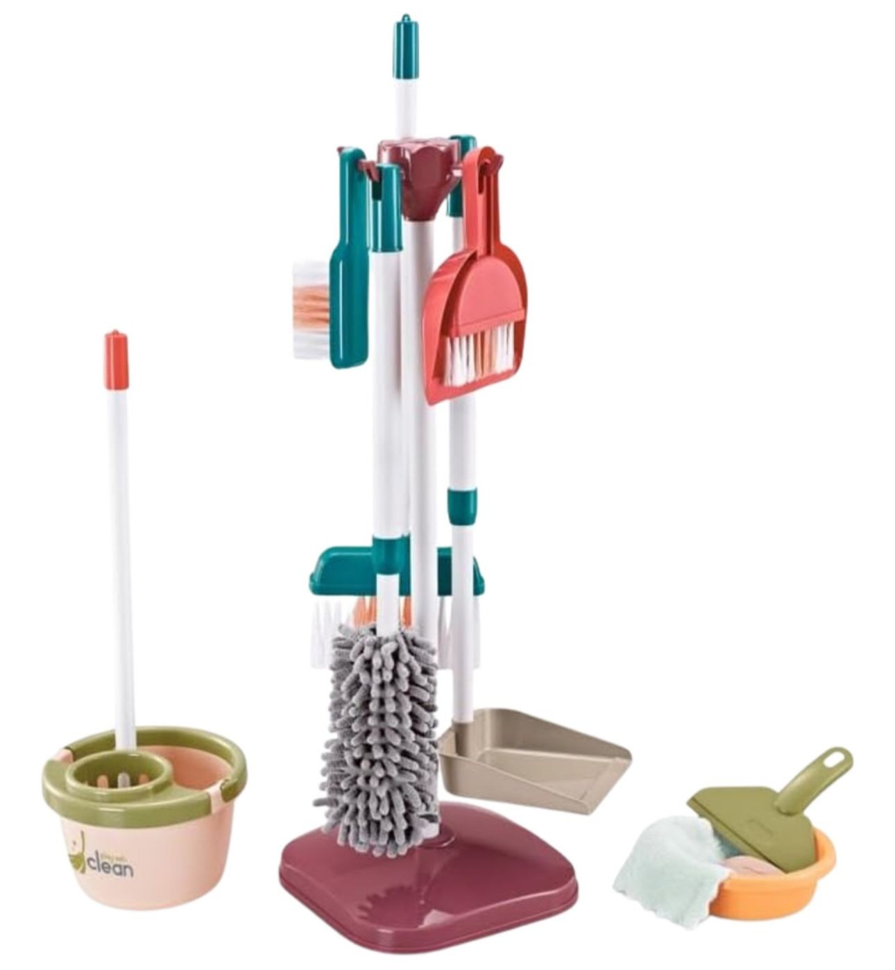 Juguete De Limpieza Set De Aseo Didáctico Niños