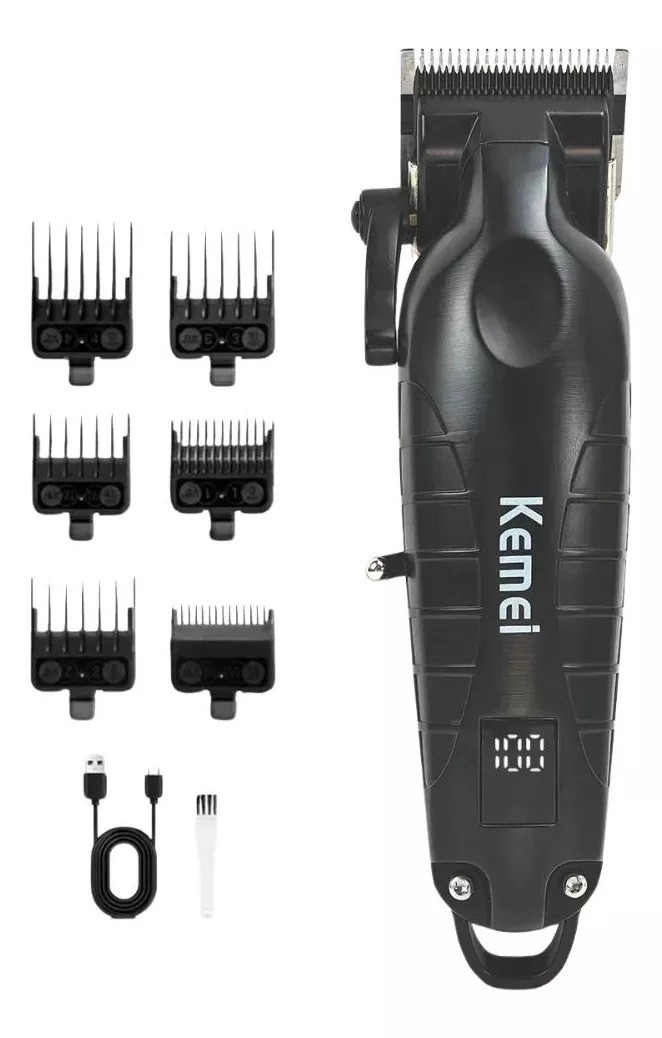 Kemei Profesional Kemei 2290 negra 220V