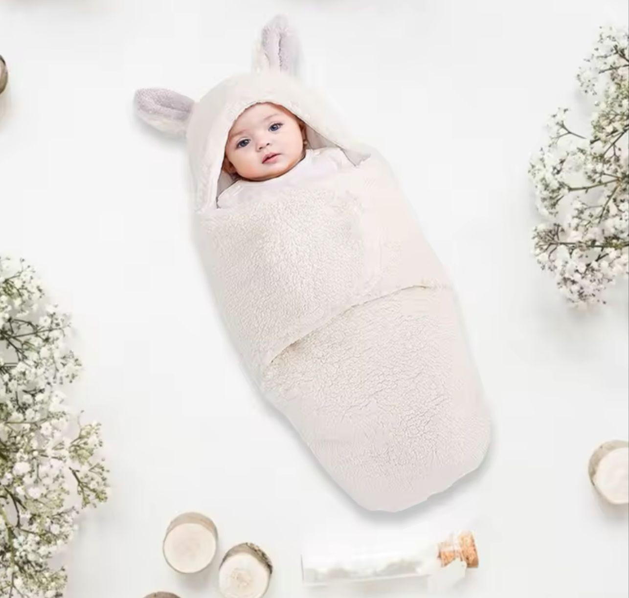 Saco Manta Envoltura De Dormir Bebe 0 A 3 Meses