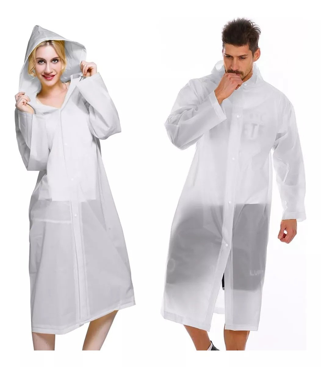 Portátil Capa Poncho Para La Lluvia 100% Impermeable Duro
