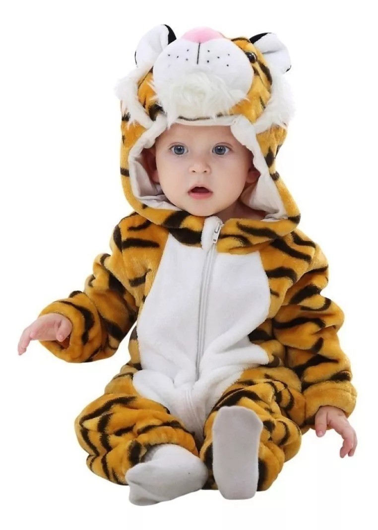 Pijama Y Disfraz Enterito Polar Bebés Animalitos
