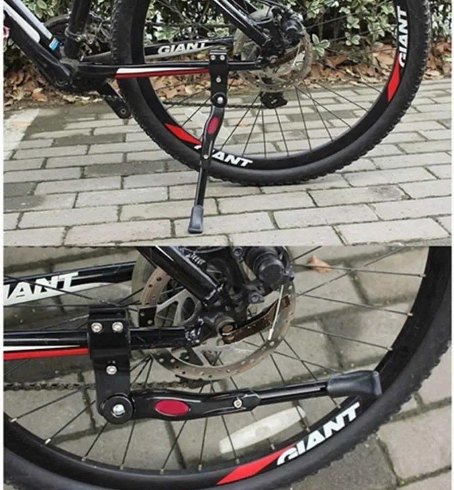 Pata Pie De Apoyo Ajustable Soporte Para Bicicleta Con Perno