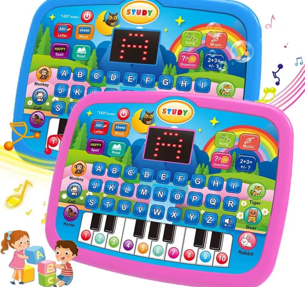 Mini Computadora Para Niños Juguete Educativo Interactivo