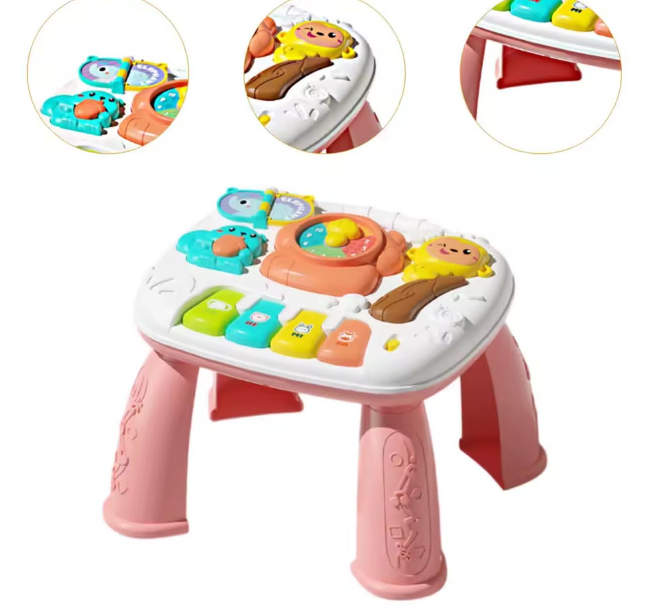 Mesa De Aprendizaje Musical Juguete Bebe 12 - 24 Meses