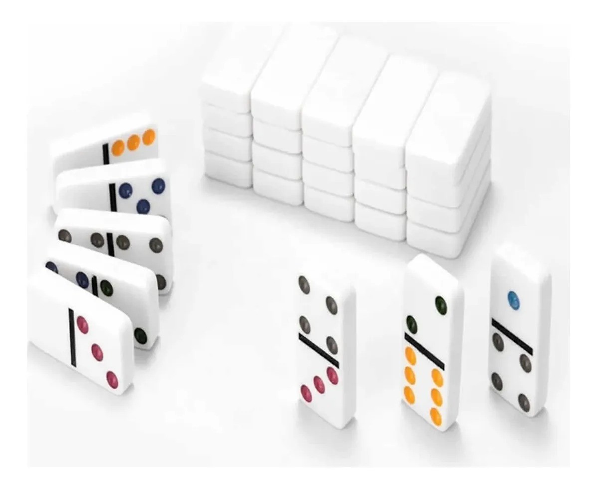 Juego Domino Caja Metálica 28 Piezas , Juegos De Mesa