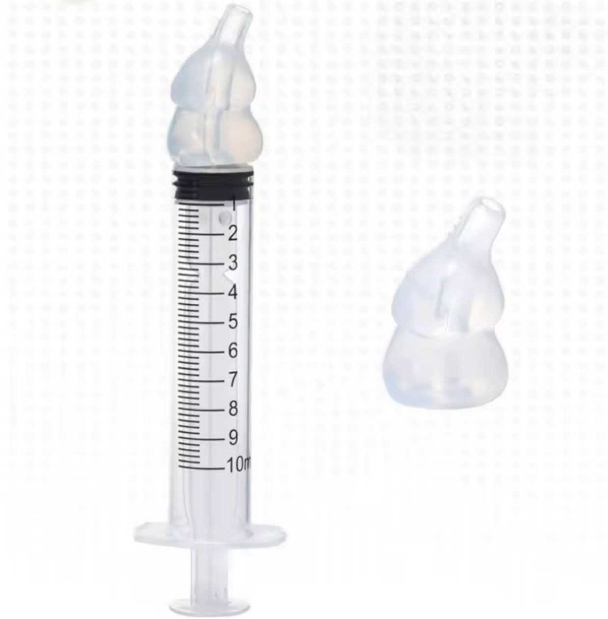 Jeringas Lavado Nasal bebés(pack2)+cajita para guardar 10ml