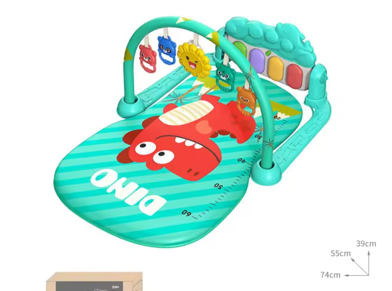 Gimnasio Piano Bebés Multifuncional Guaguas Alfombra Baby